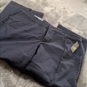 JM Collection 18 short petite navy blue pants NEW
